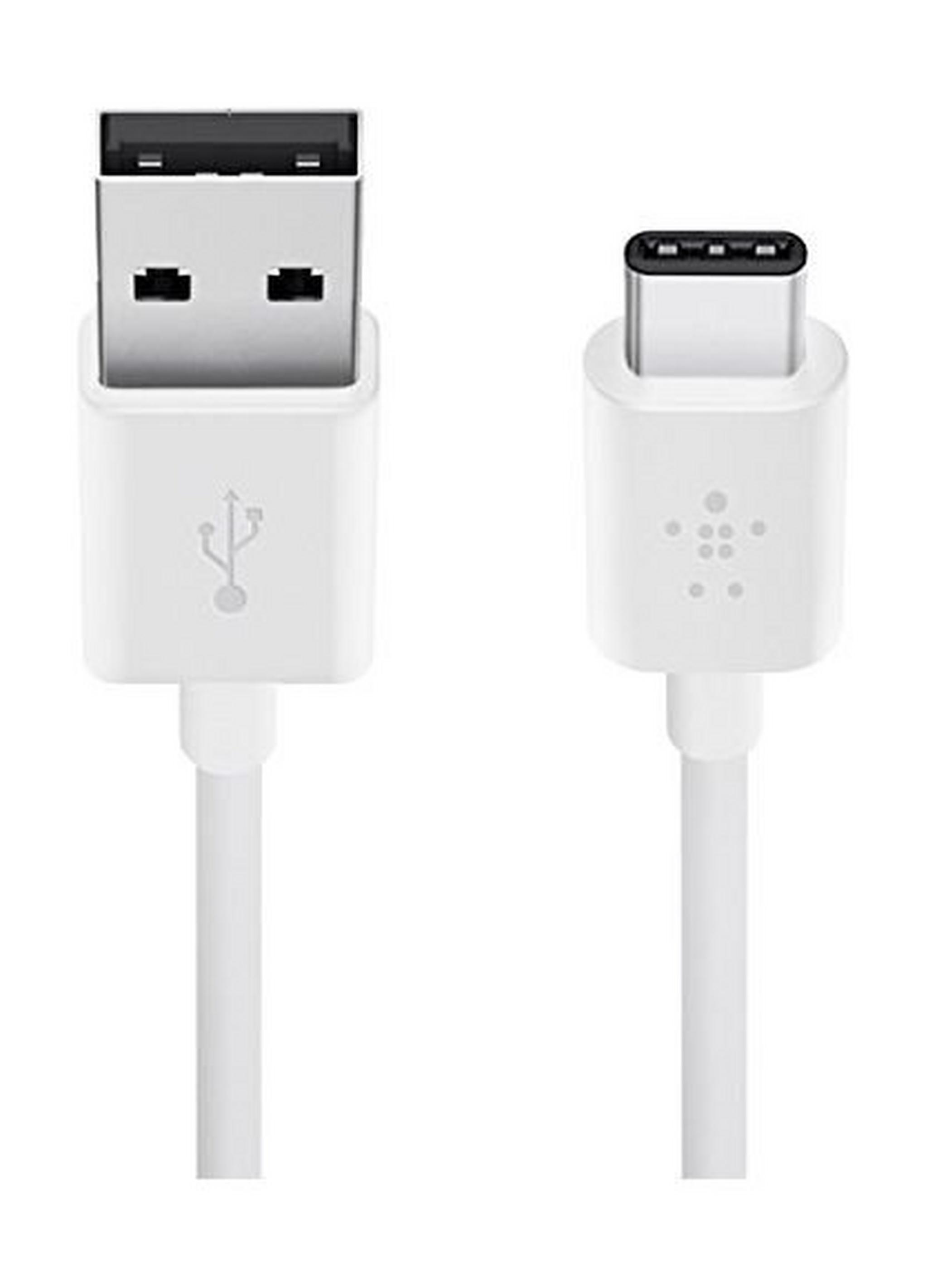 Belkin 3.1 USB-A to USB-C Cable 1.8 Meter (F2CU032bt06) - White