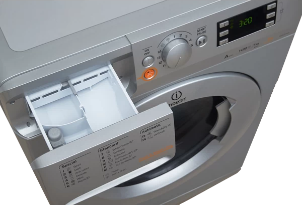 Indesit Front Load 5kg Drying and 7kg Washing Machine - White XWDE 751480XW UK