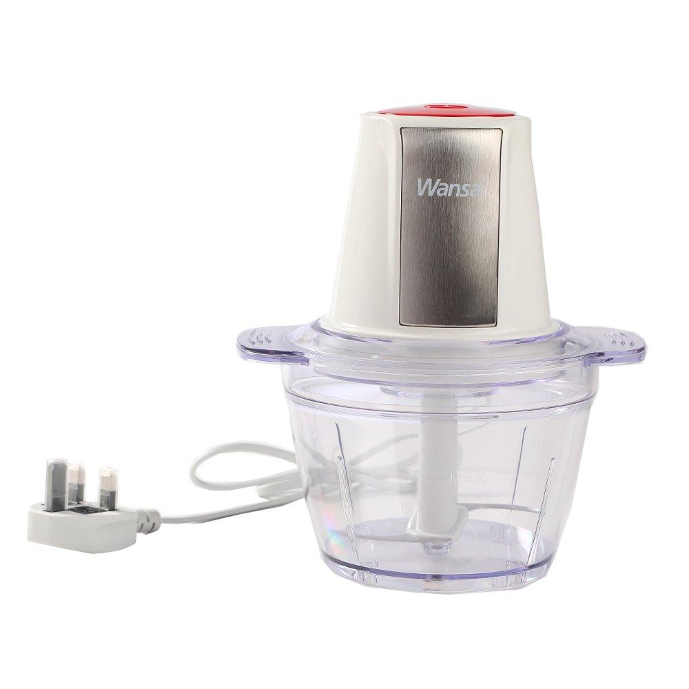 Wansa Mini Chopper, 500 Watts, 1L Plastic Bowl, FO - 7002