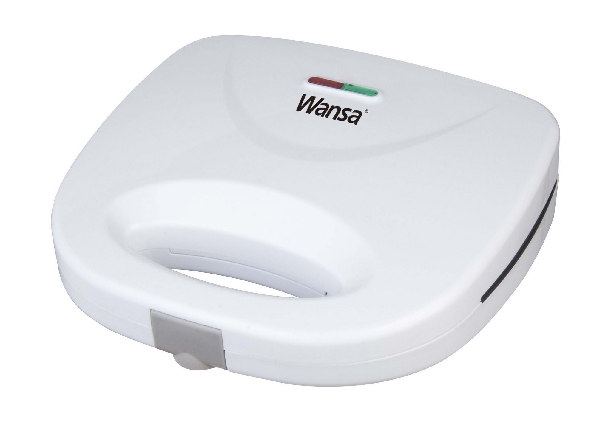Wansa Sandwich Griller 700 Watts (ST1008) - White