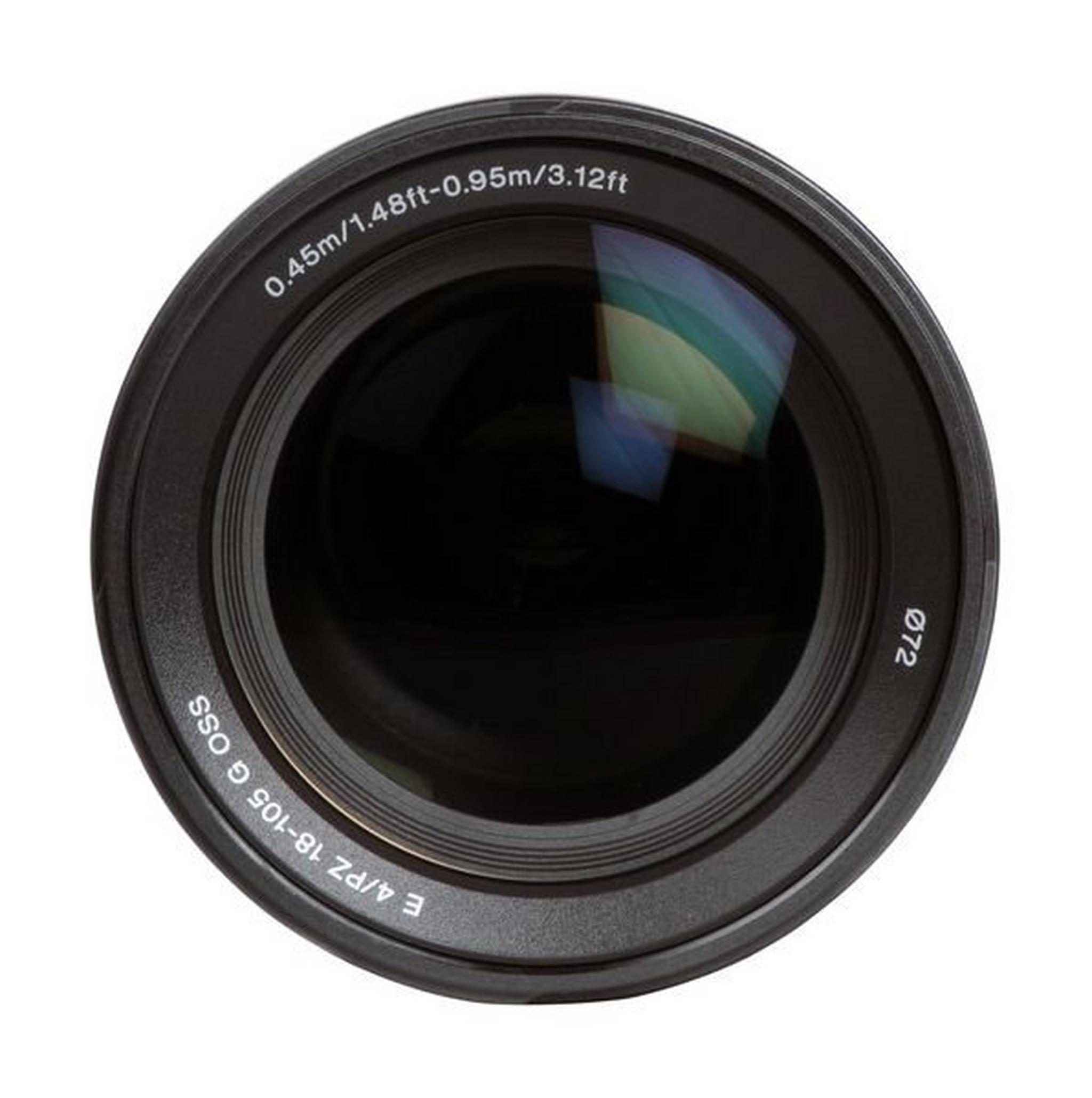 Sony 18-105mm f/4 Autofocus OSS Lens (SELP18105G) - Black