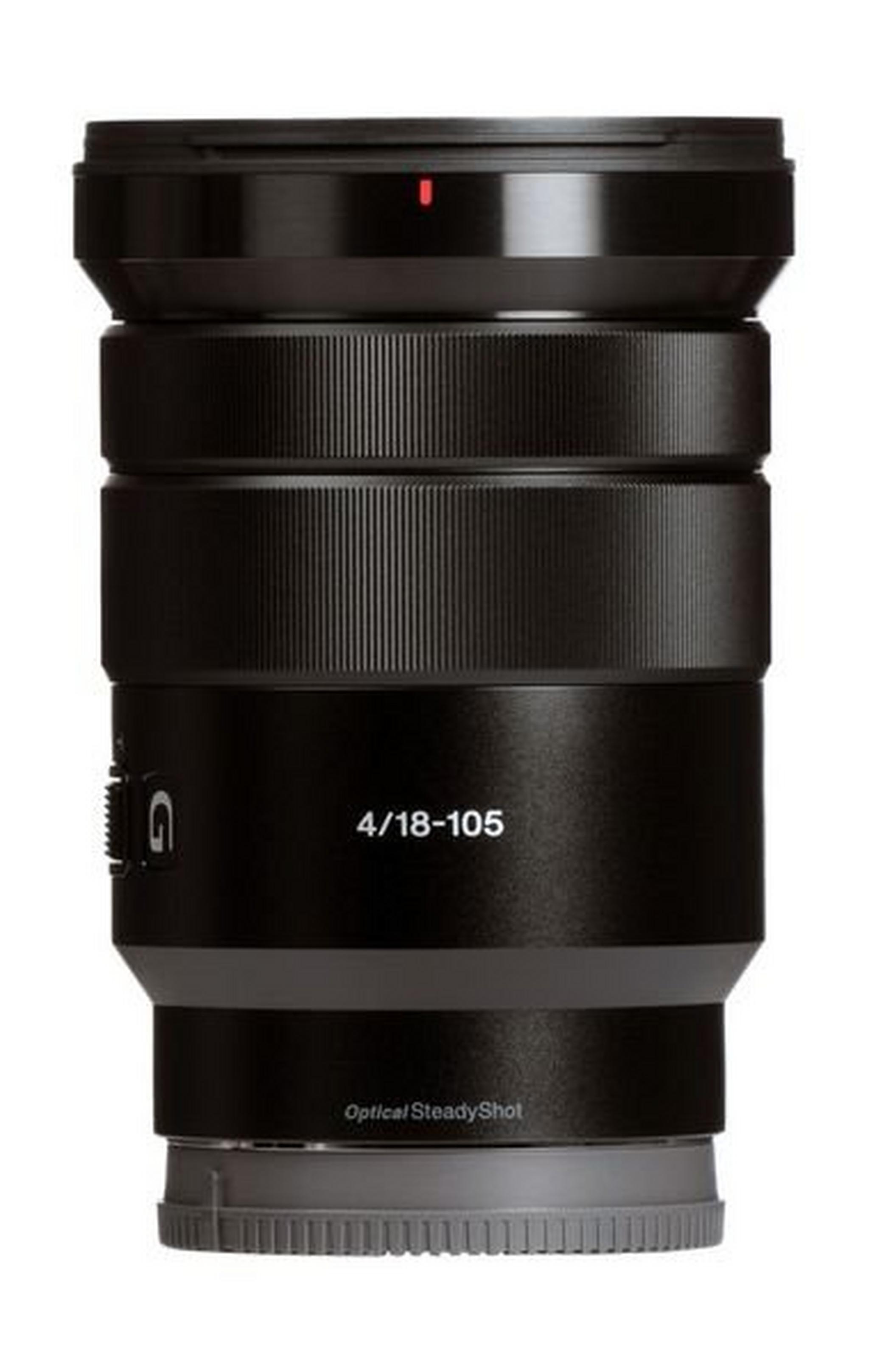 Sony 18-105mm f/4 Autofocus OSS Lens (SELP18105G) - Black