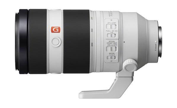 عدسة سوني للكاميرات إس إل آر الرقمية ١٠٠-٤٠٠ ملم إف/٤,٥-٥,٦ جى إم أو إس إس بتركيز تلقائي - أسود (SEL100400GM)