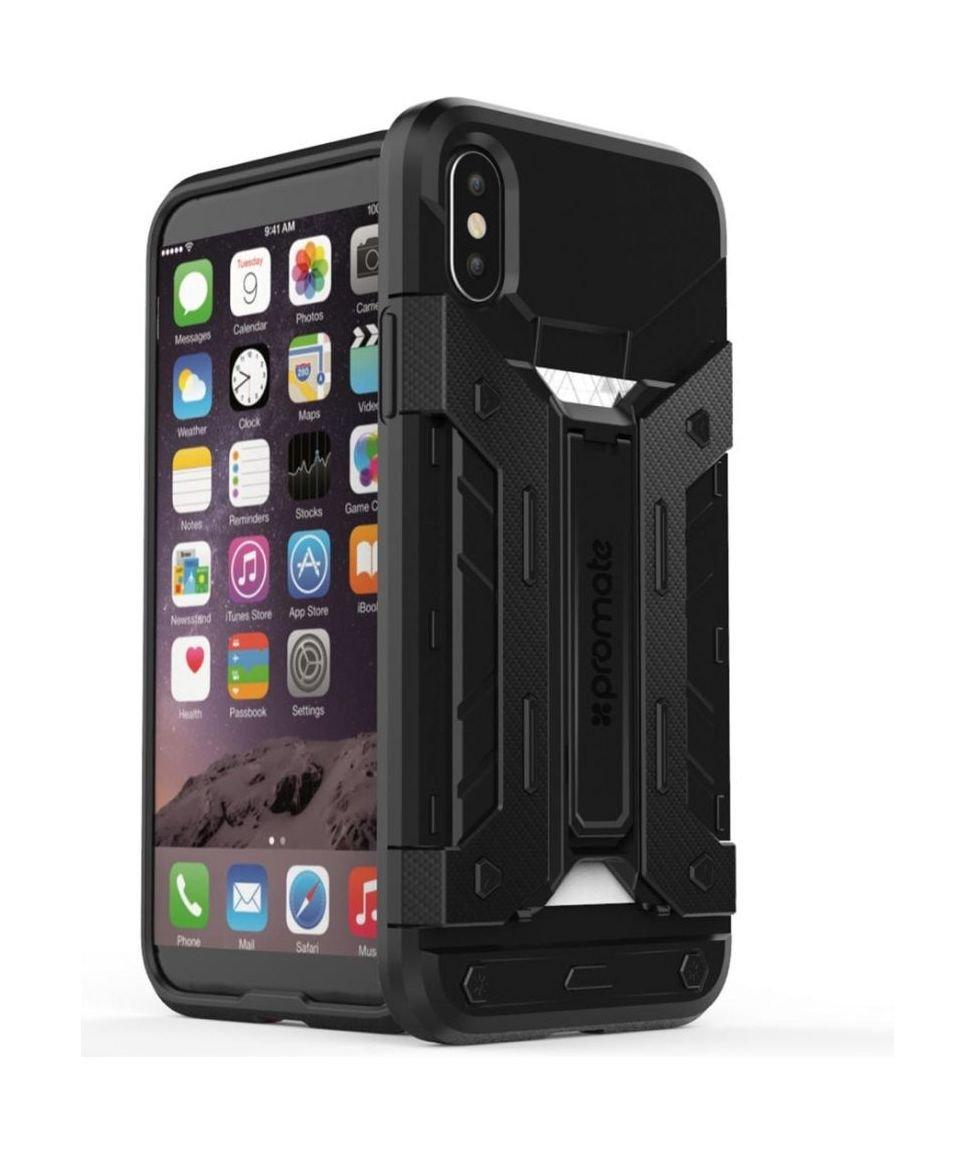 Promate Armor Case For iPhone X - Black
