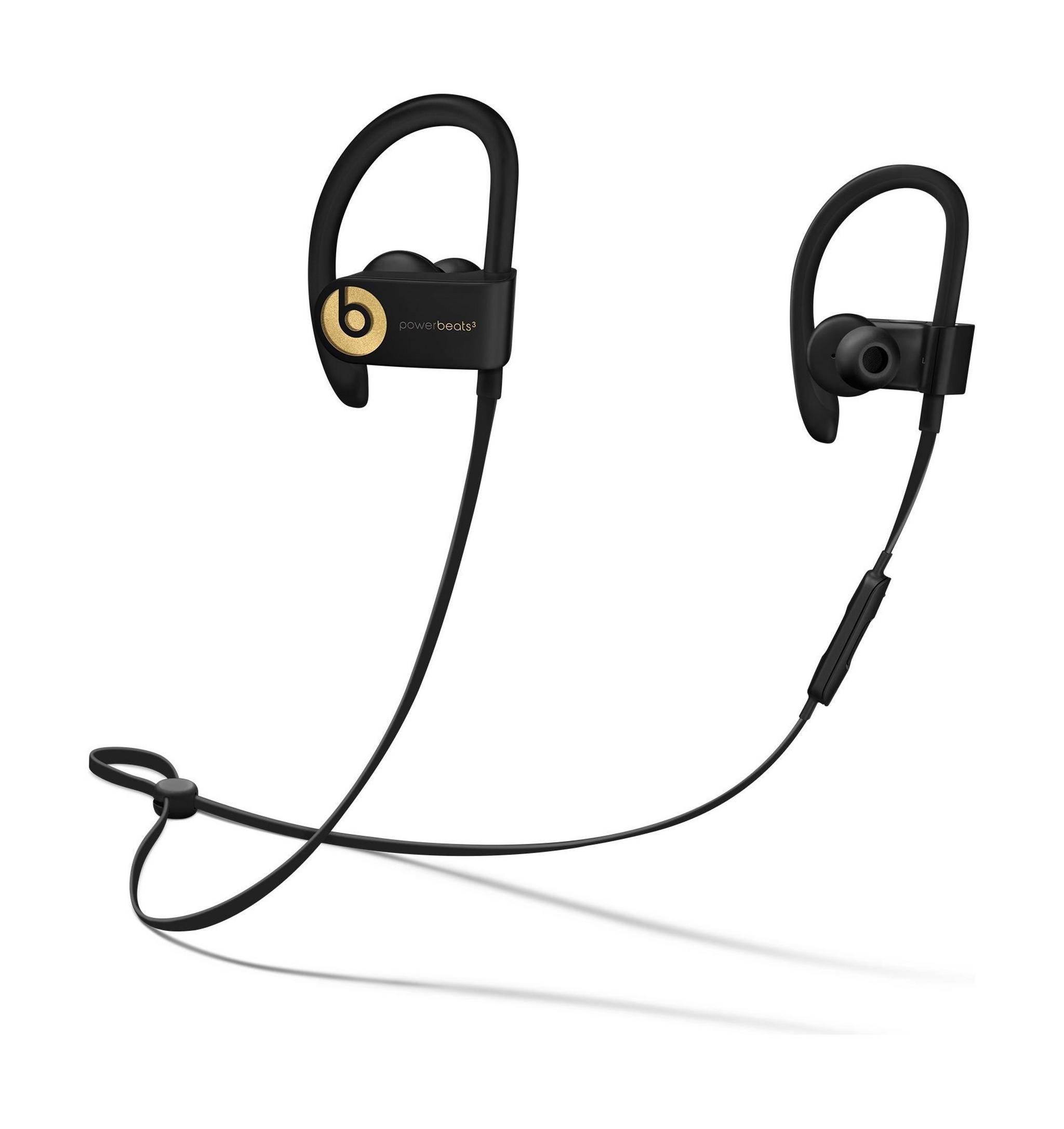 Beats by Dr. Dre PowerBeats3 Wireless Earphones - Black/Gold