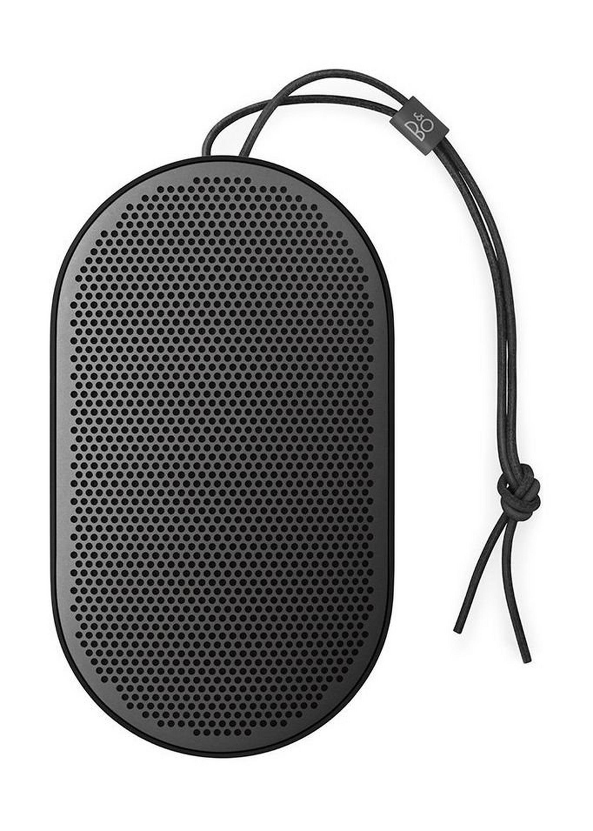 B&O PLAY by Bang & Olufsen Beoplay P2 Portable Bluetooth Speaker with Built-In Microphone - Black