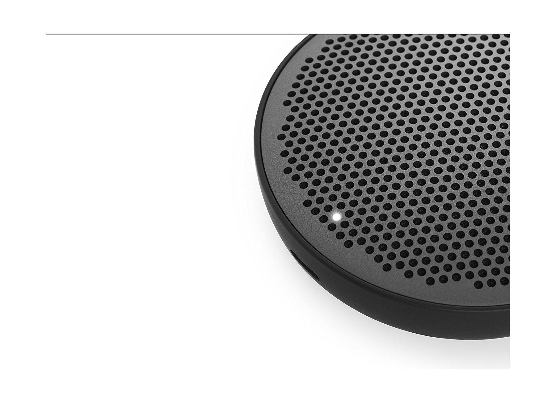 B&O PLAY by Bang & Olufsen Beoplay P2 Portable Bluetooth Speaker with Built-In Microphone - Black