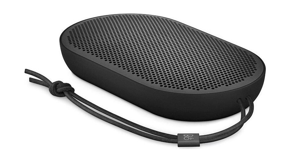 B&O PLAY by Bang & Olufsen Beoplay P2 Portable Bluetooth Speaker with Built-In Microphone - Black