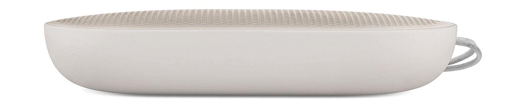 B&O PLAY by Bang & Olufsen Beoplay P2 Portable Bluetooth Speaker with Built-In Microphone - Sand Stone