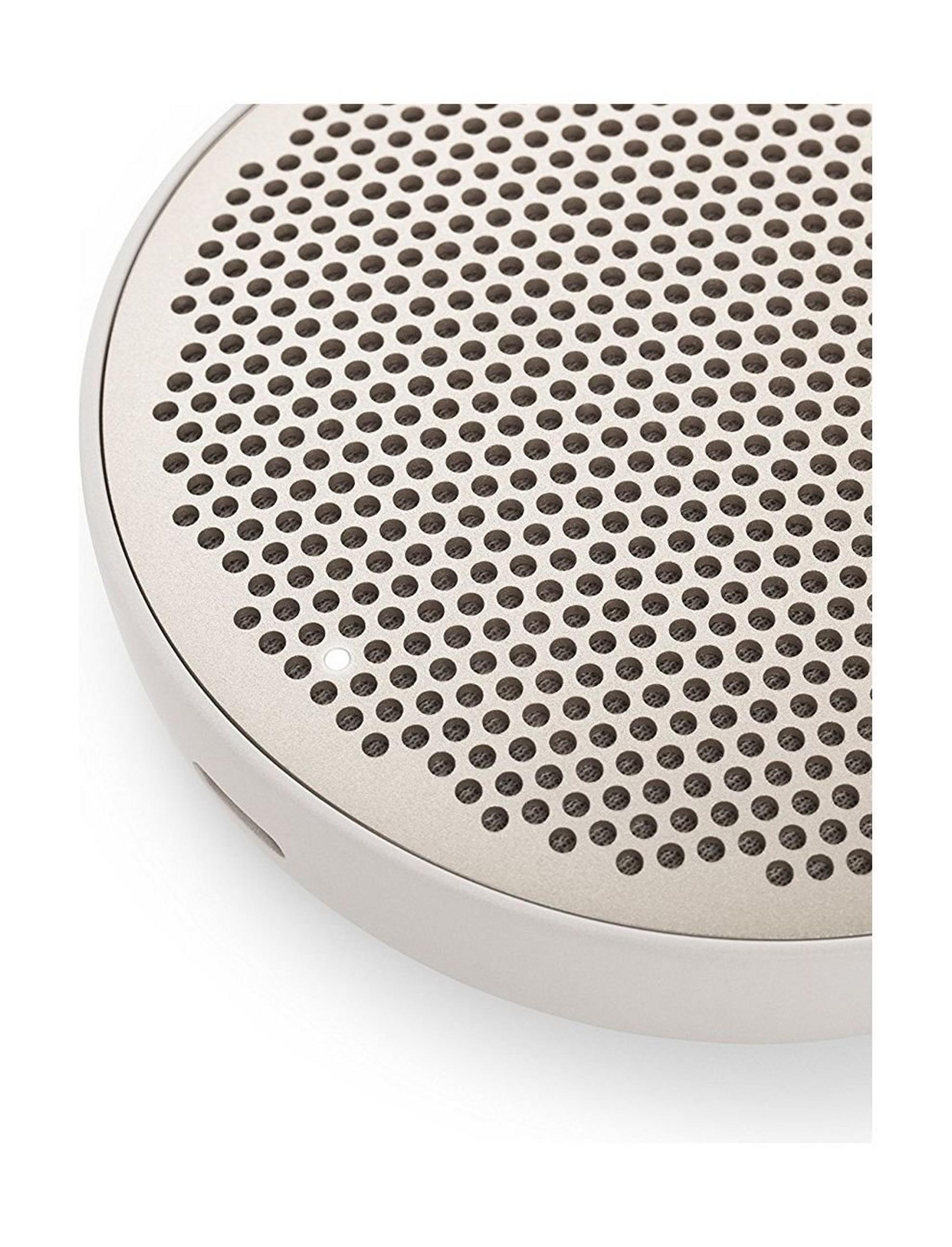 B&O PLAY by Bang & Olufsen Beoplay P2 Portable Bluetooth Speaker with Built-In Microphone - Sand Stone
