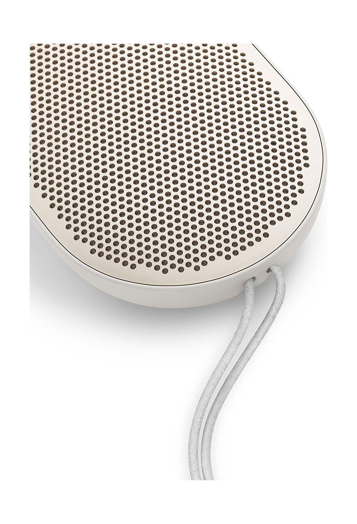 B&O PLAY by Bang & Olufsen Beoplay P2 Portable Bluetooth Speaker with Built-In Microphone - Sand Stone