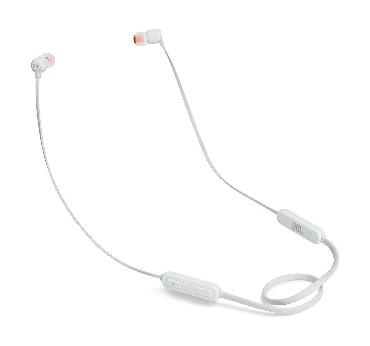 JBL T110BT Bluetooth Wireless Earphone With Mic - White