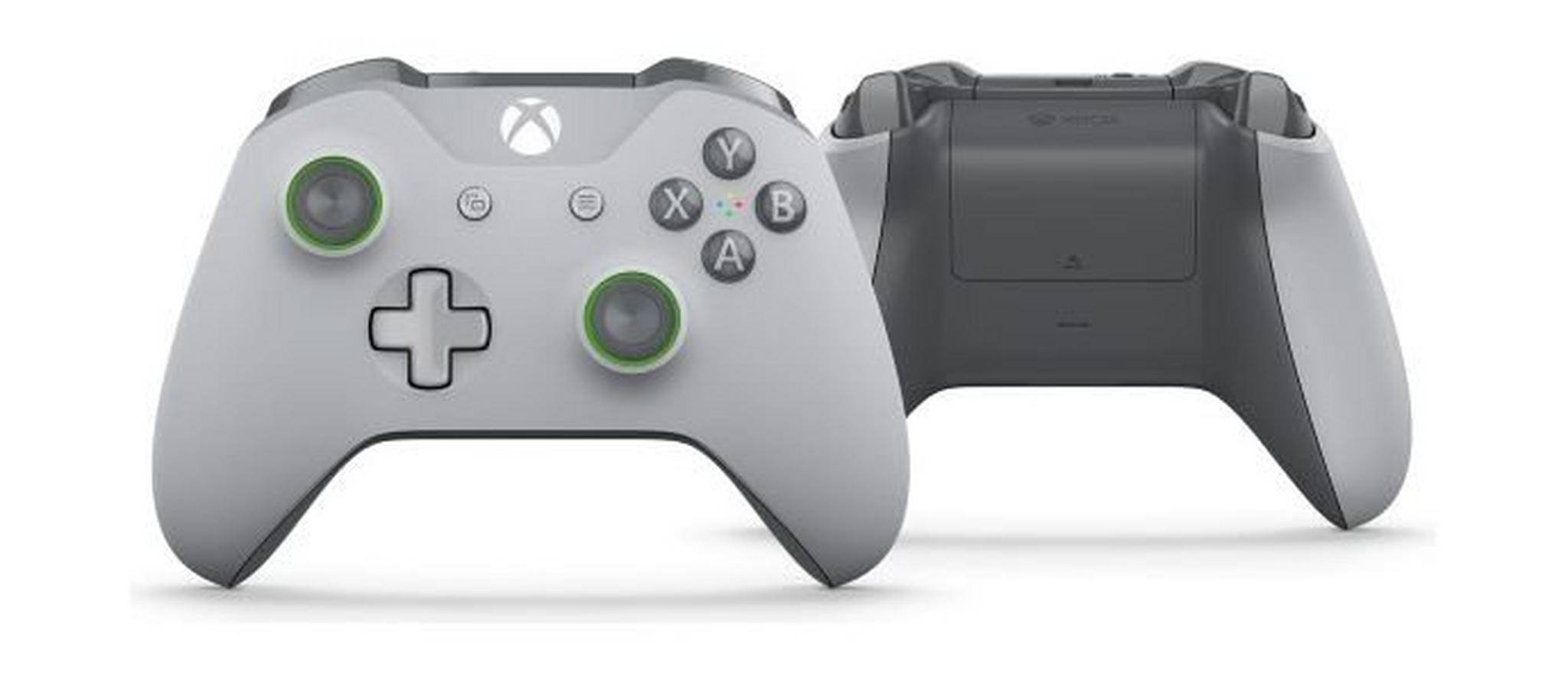 Microsoft Xbox One Wireless Controller (WL3-00061) - Grey & Green
