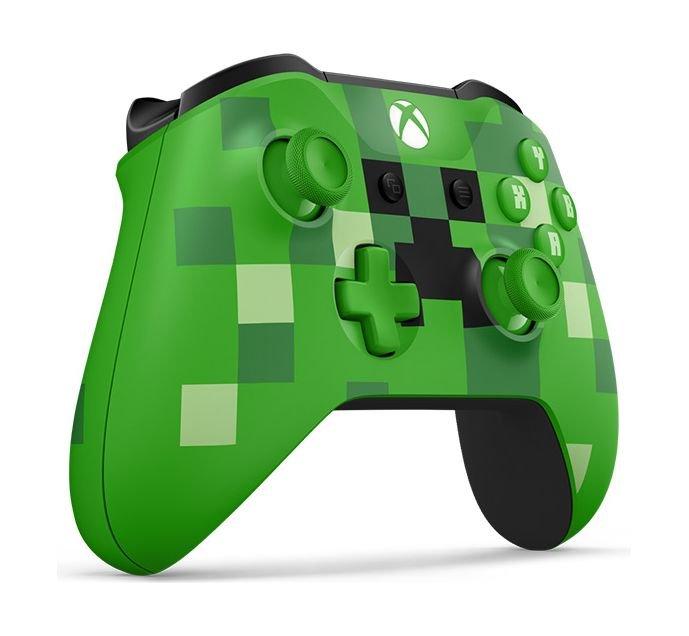 Microsoft Xbox One Minecraft Creeper Wireless Controller (WL3-00057) - Green