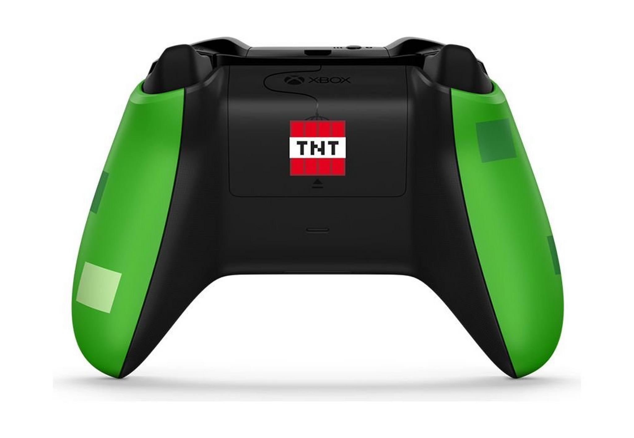 Microsoft Xbox One Minecraft Creeper Wireless Controller (WL3-00057) - Green