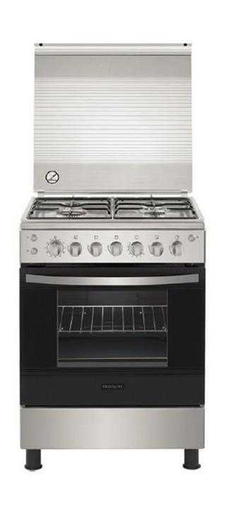 Buy Frigidaire 60x60cm 4 burner gas cooker (fngb60jgrso) - stainless steel in Kuwait