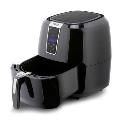 قلاية هوائية رقمية للعائلة مقاس اكس لارج من برينسيس ، قدرة 1800 واط، سعة  5.2 لتر، 182030 - أسود