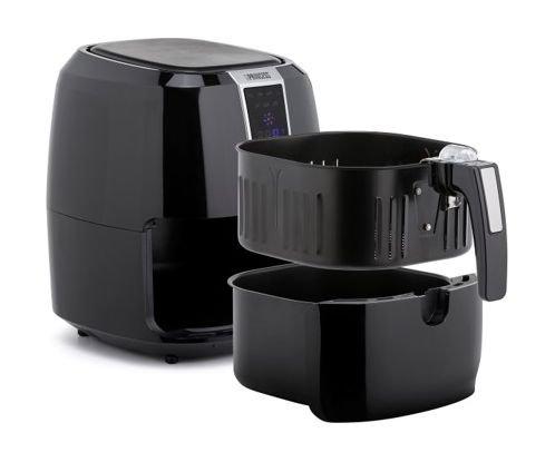 قلاية هوائية رقمية للعائلة مقاس اكس لارج من برينسيس ، قدرة 1800 واط، سعة  5.2 لتر، 182030 - أسود