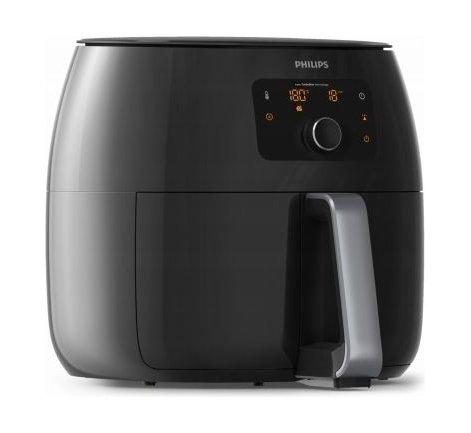 قلاية هوائية رقمية مجموعة افانس مقاس إكس إكس لارج من من فيليبس، قدرة 2225 واط، سعة 1.4 كجم، HD9650/99 - أسود