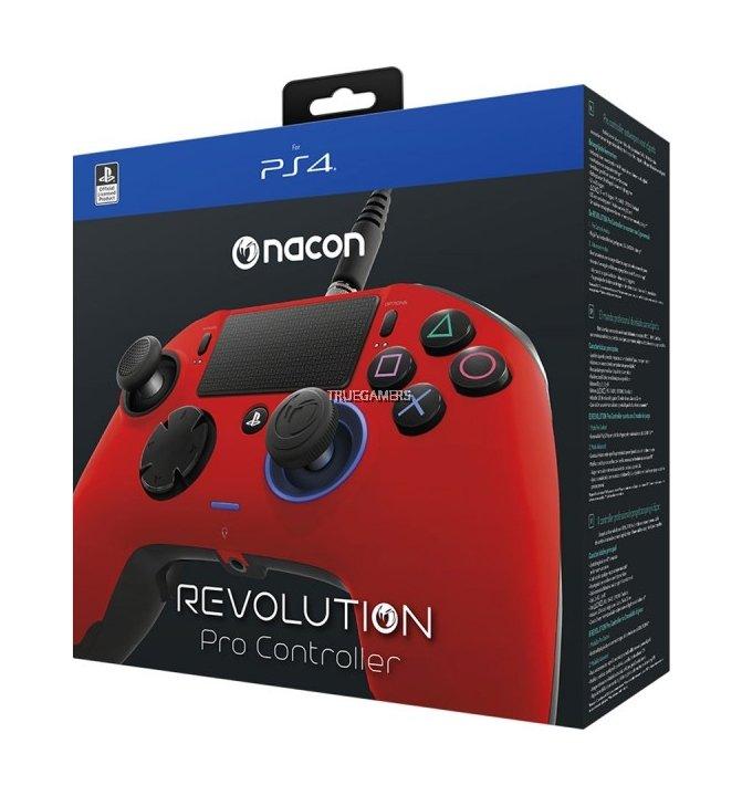 يد تحكم بج بين نيكون ريفولوشن برو - للبلاي ستيشن ٤ - أحمر