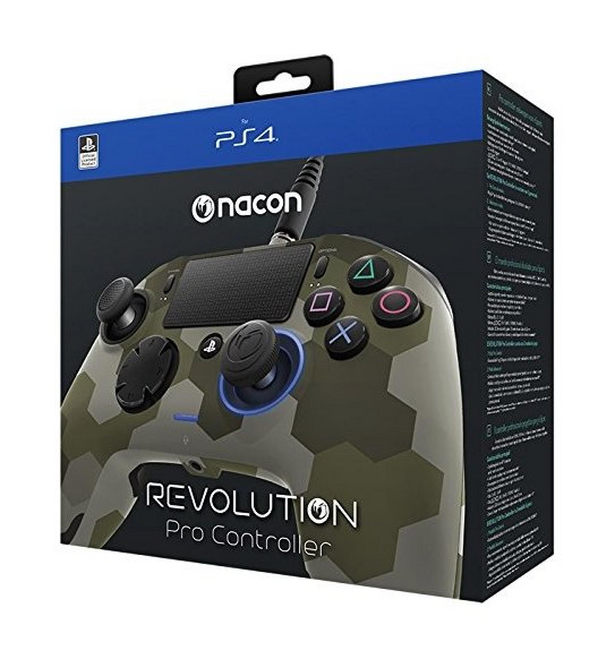 BigBen NACON Revolution PRO PS4 Controller Gamepad - Camo Green