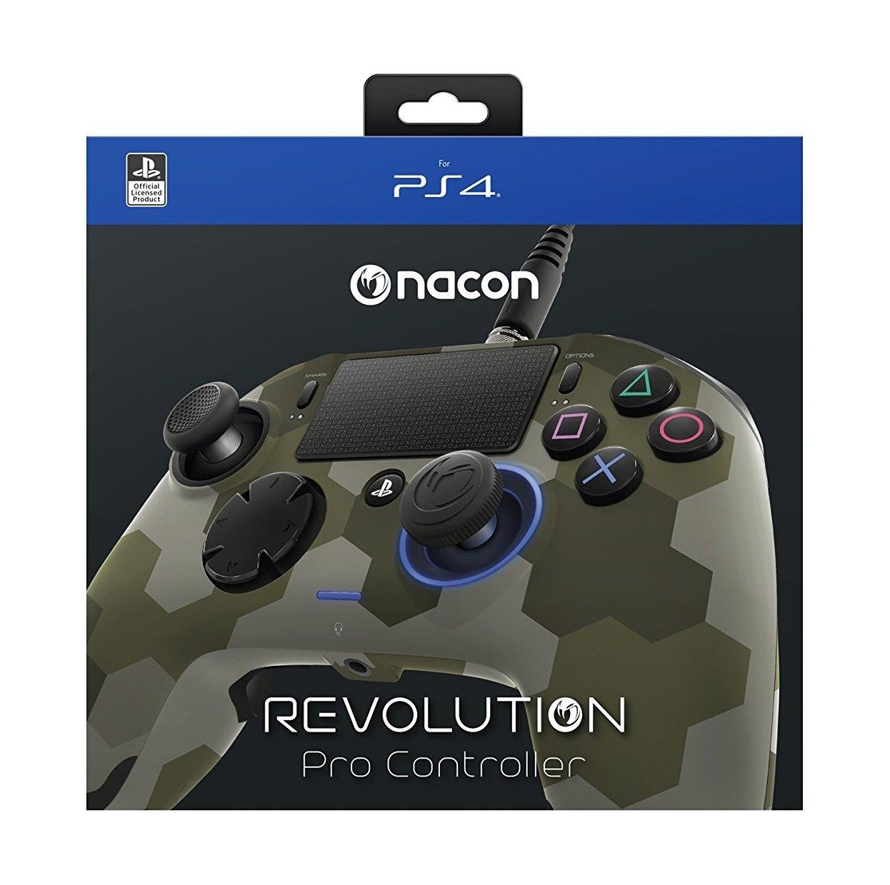BigBen NACON Revolution PRO PS4 Controller Gamepad - Camo Green