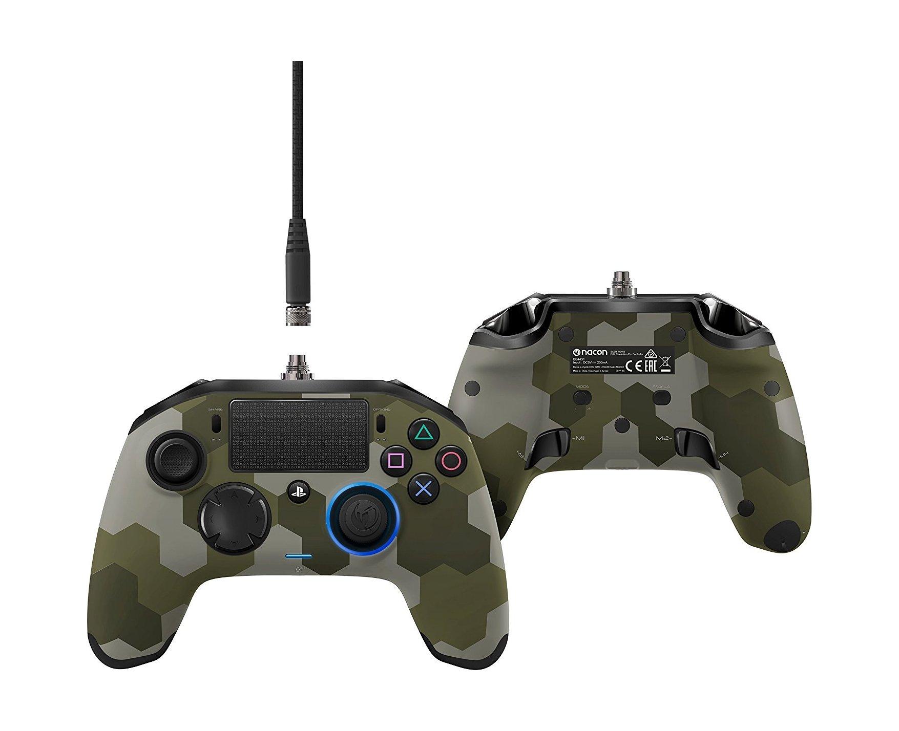 BigBen NACON Revolution PRO PS4 Controller Gamepad - Camo Green