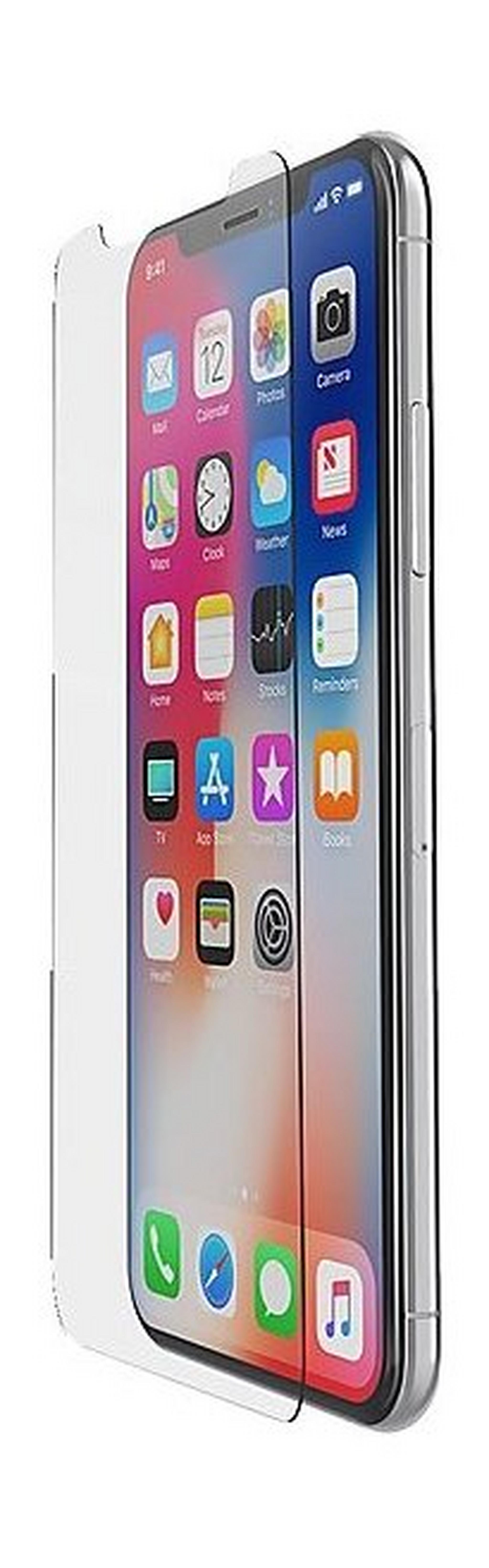 Belkin iPhone X InvisiGlass Overlay Ultra Glass Screen Protector - Clear