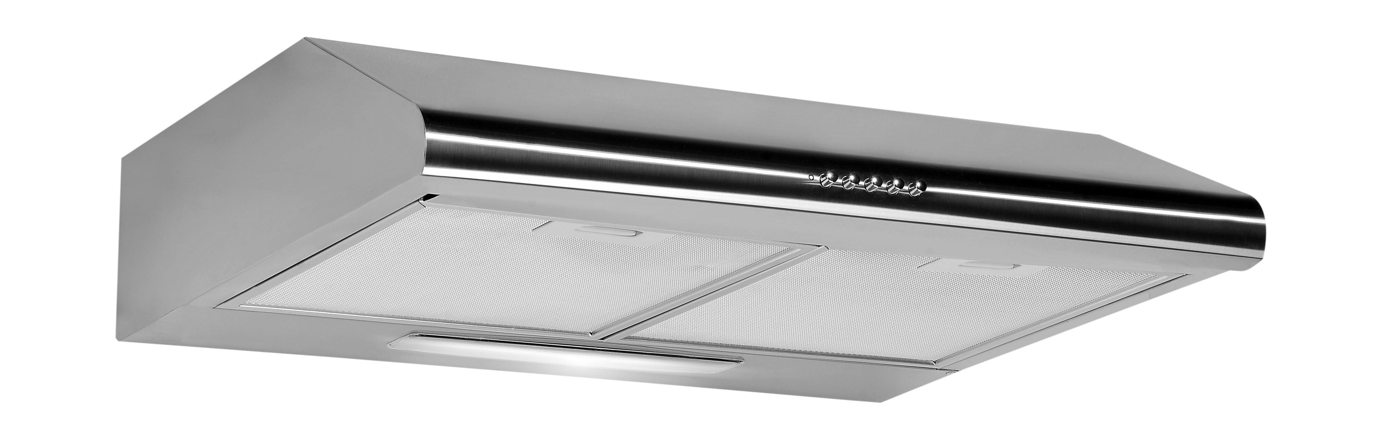 Wansa 60x60cm 4 Ceramic Burners, Electric Cooker + Wansa 60cm Built Under Cooker Hood