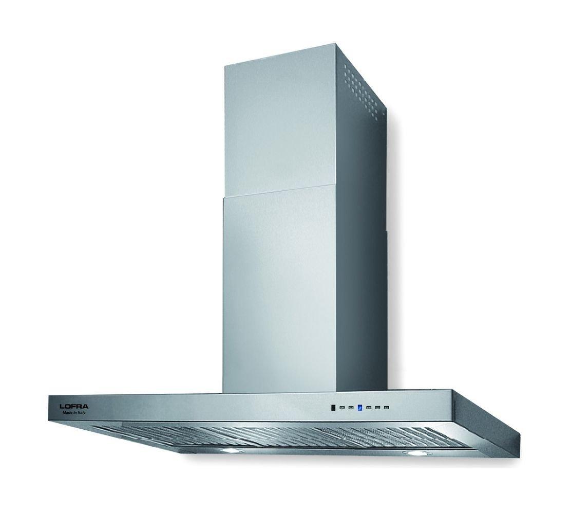 طباخ الغاز لوفرا ٧ شعلات - ١٢٠ × ٦٠ سم (PG126G2VGT/2CI) + شفاط جاسينثا من لوفرا