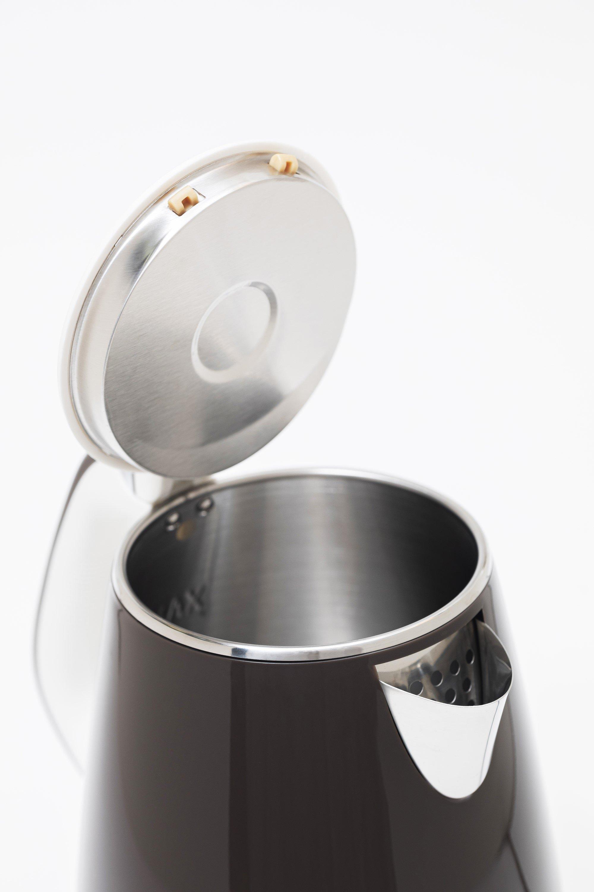 غلاية ماء كهربائية من فريجيدير، 1.7 لتر، بسعة 2200 واط، FD2127 - بني/أبيض