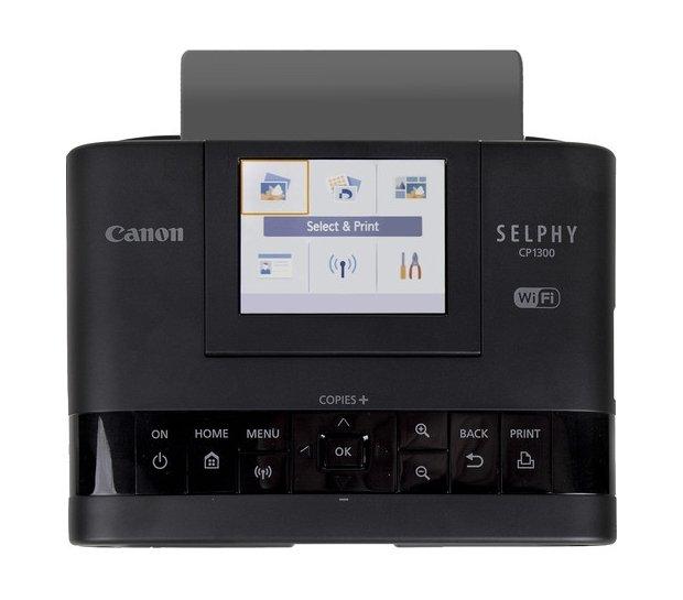 طابعة الصور اللاسلكية المدمجة سيلفي من كانون – أسود (CP1300)