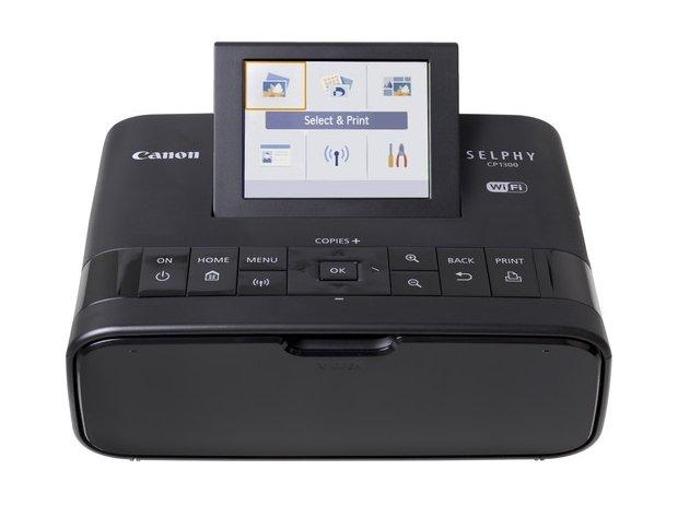 طابعة الصور اللاسلكية المدمجة سيلفي من كانون – أسود (CP1300)