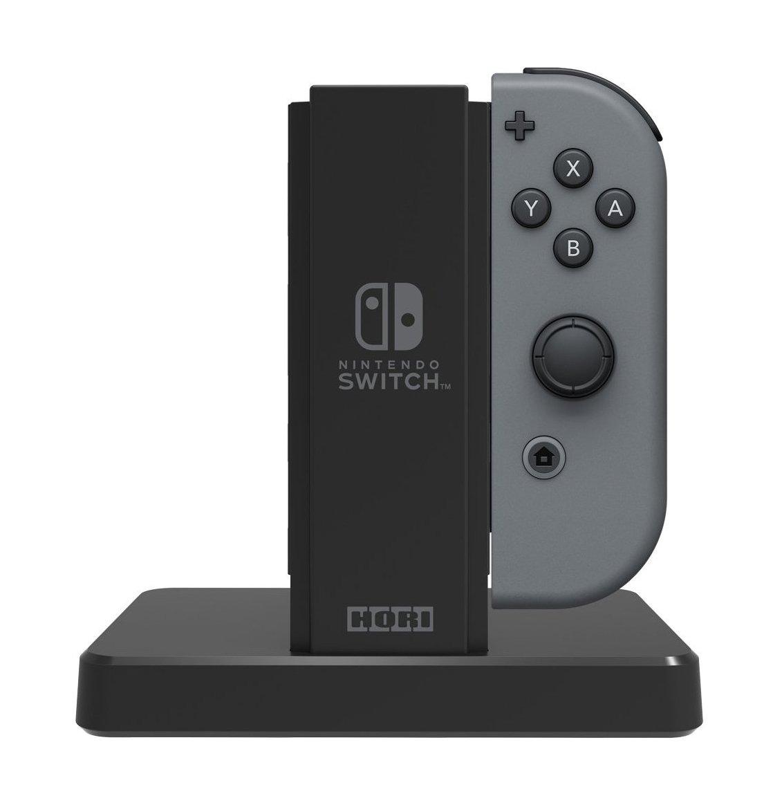 قاعدة شحن هورى لأذرع تحكم نينتيندو سويتش – أسود