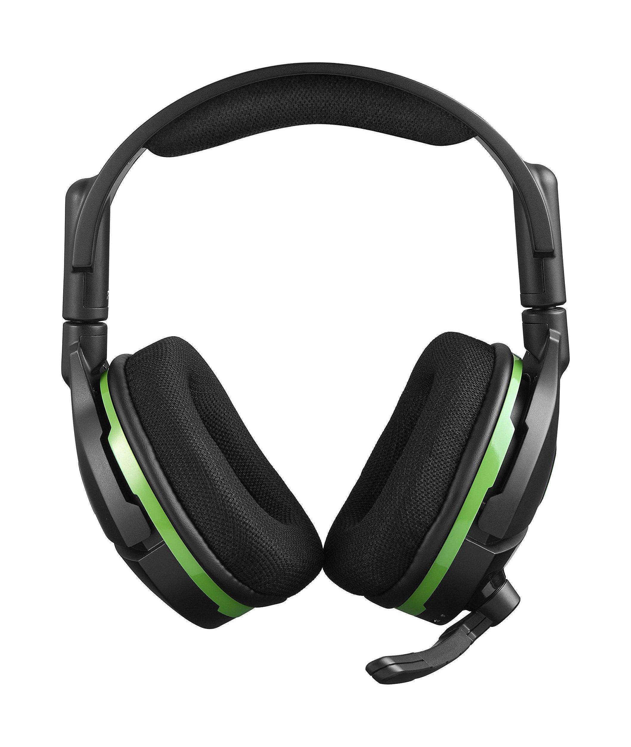 سماعات ترتل بيتش اللاسلكية ٦٠٠ إكس للإكس بوكس وان – أسود \ أخضر