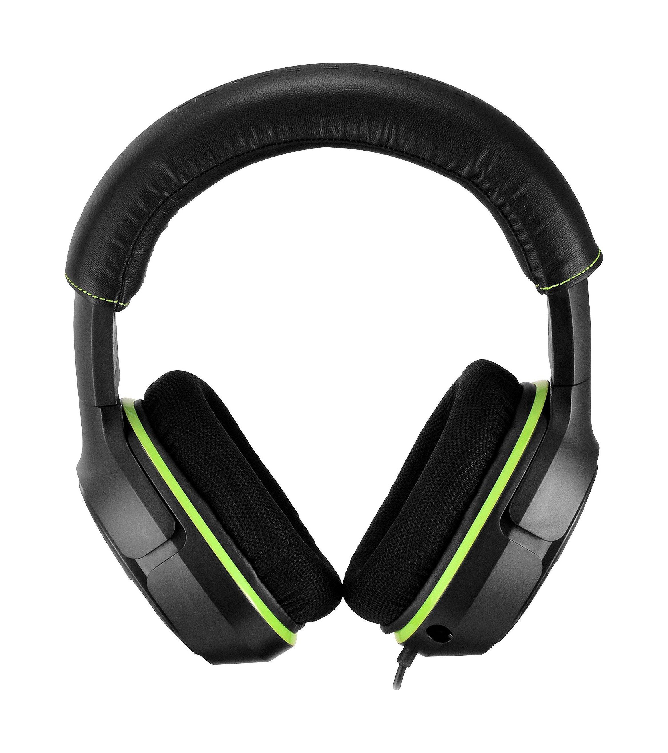 سماعة الألعاب تيرتل بيتش إكس أو ٣ - لأكثر من جهاز - أسود/أخضر