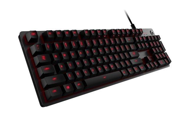 Logitech G413 Mechanical Backlit Gaming Keyboard (920-008310) - Carbon Red