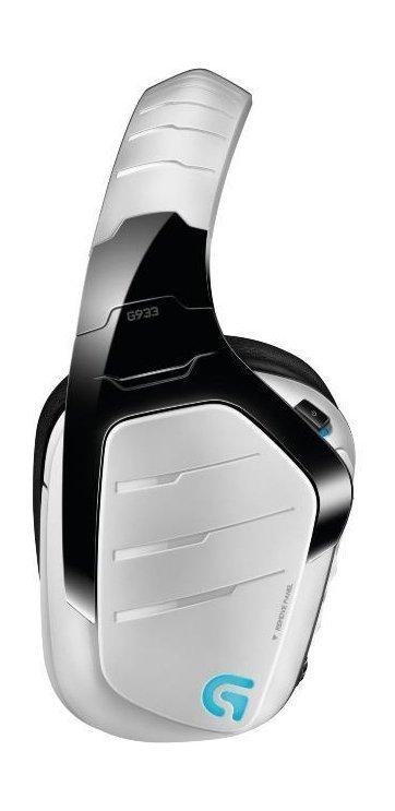 Logitech G933 Artemis Spectrum Wireless RGB 7.1 Surround Sound Gaming Headset - White