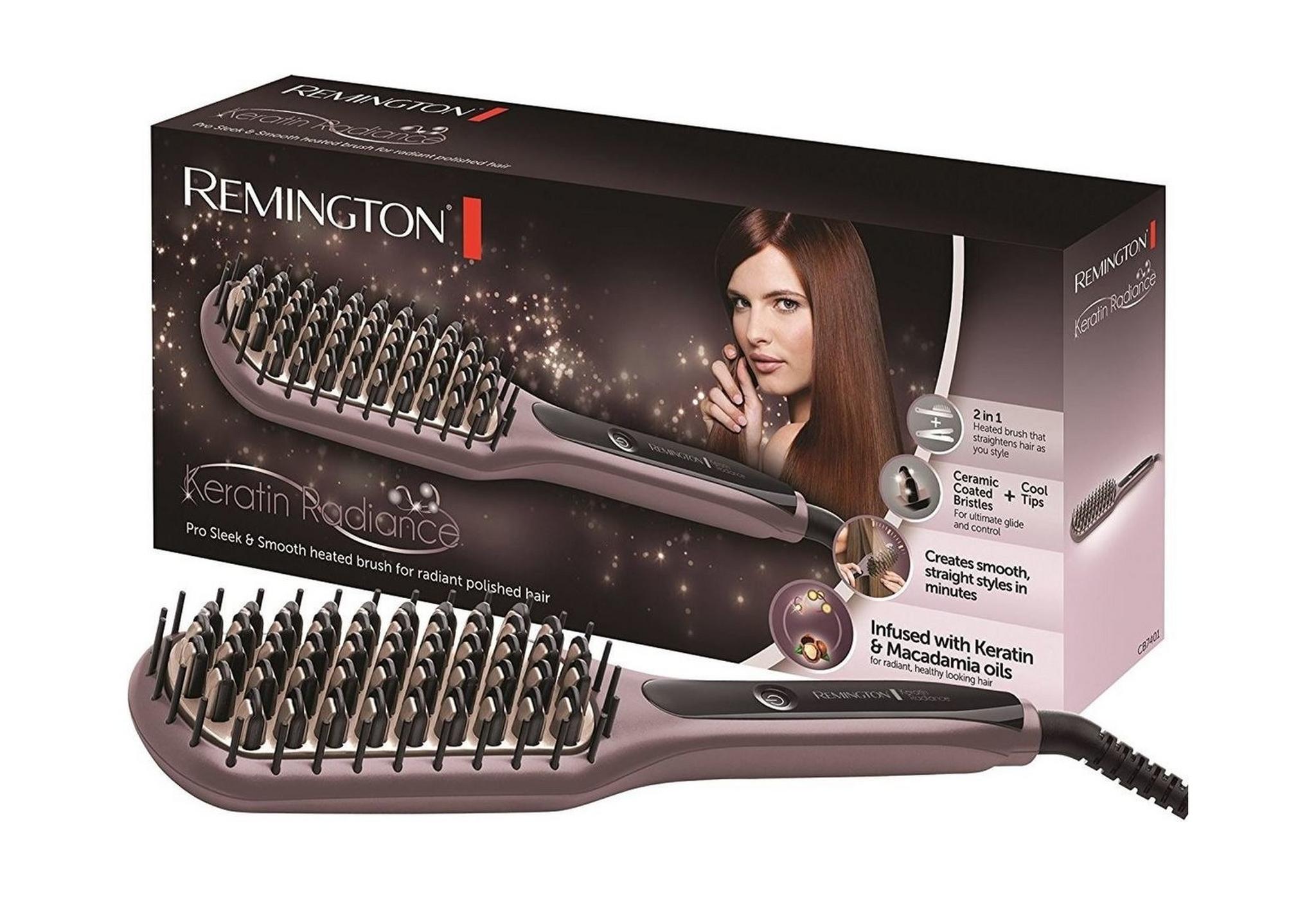 Remington Keratin Radiance Sleek & Smooth Brush - CB7401