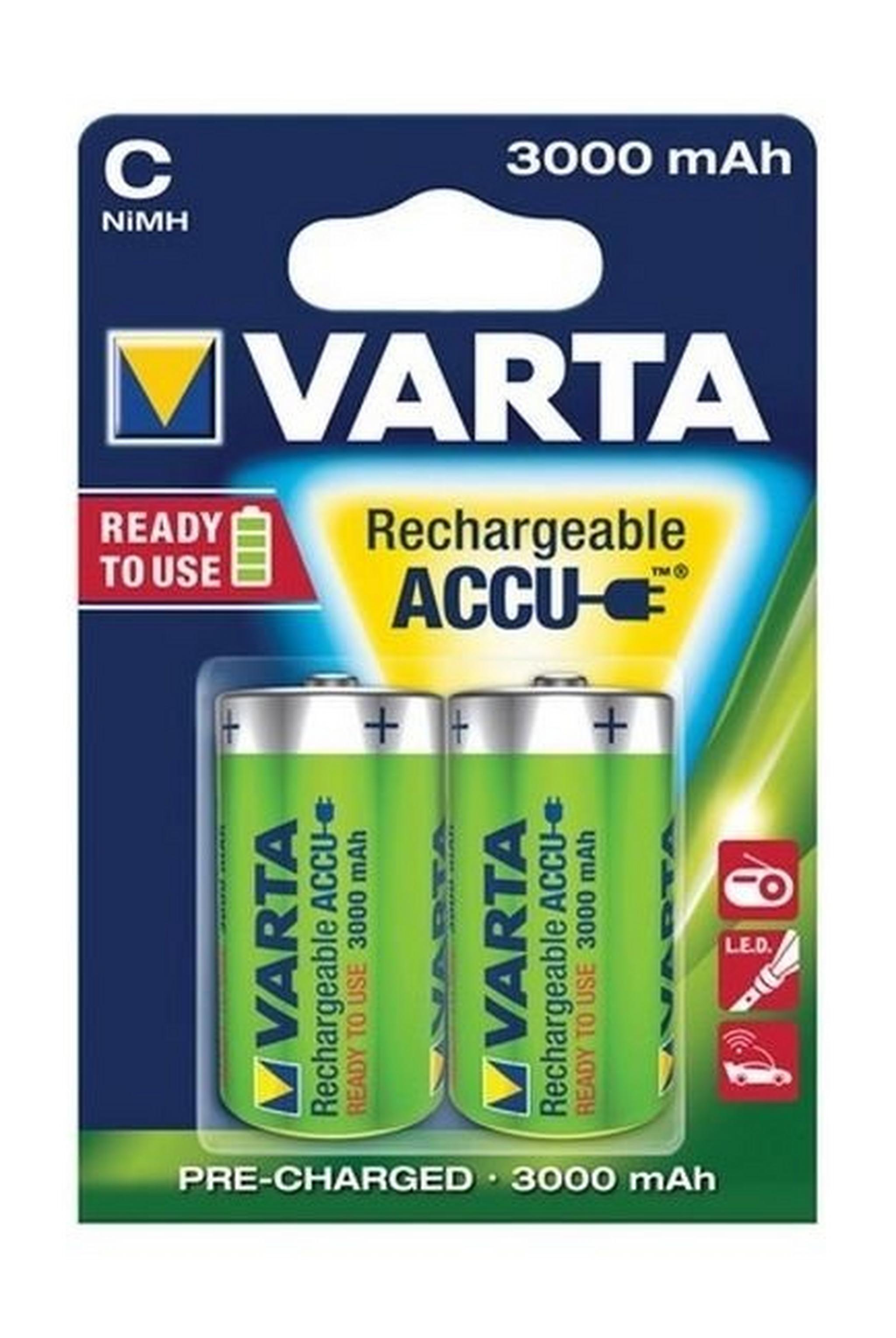 Varta Rechargeable ACCU 2C Nickel-Metal Battery 3000 mAh