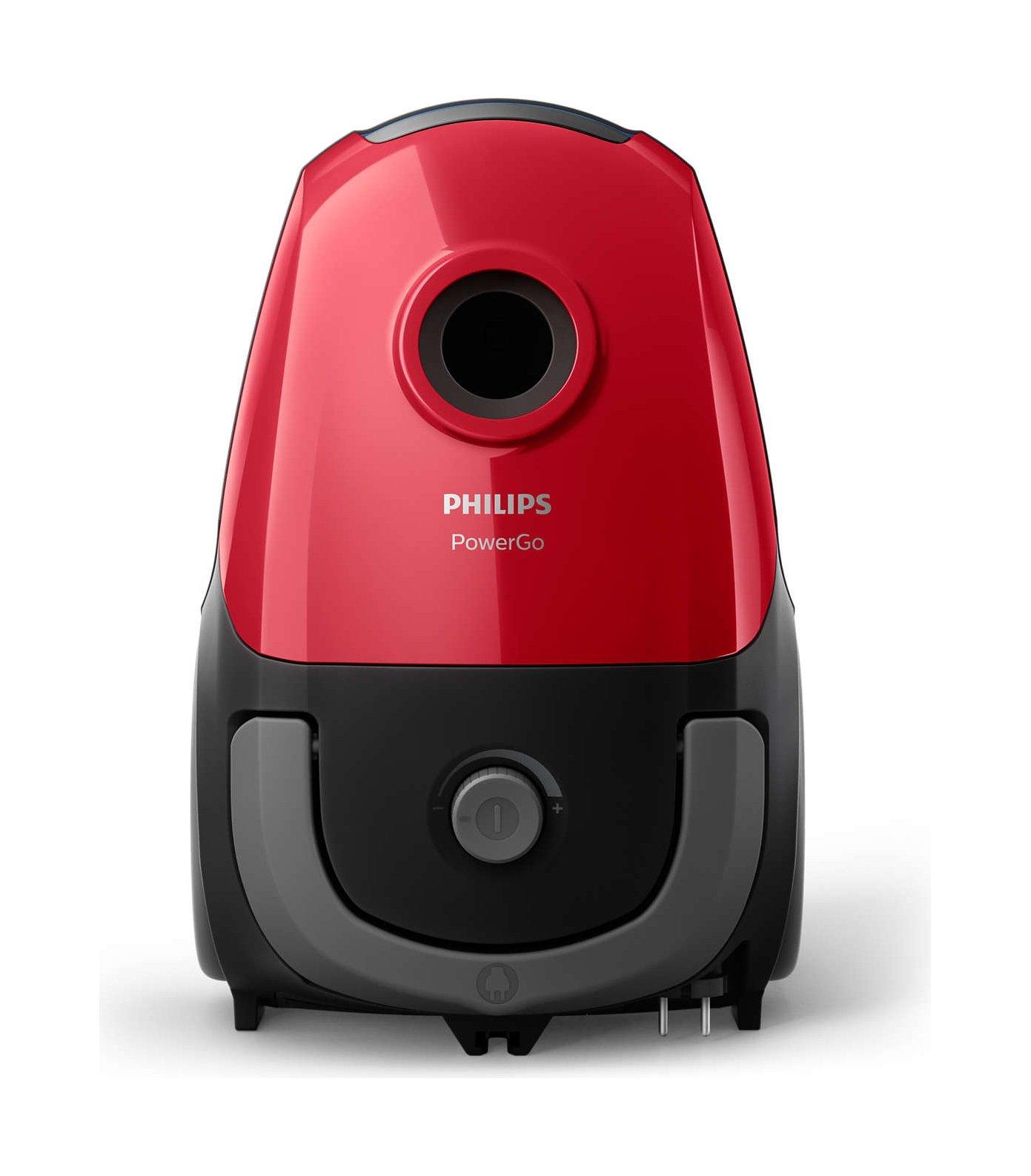 Buy Philips powergo vacuum cleaner, 1800w, 3 liters, fc8293 / 01 0 black/red in Kuwait