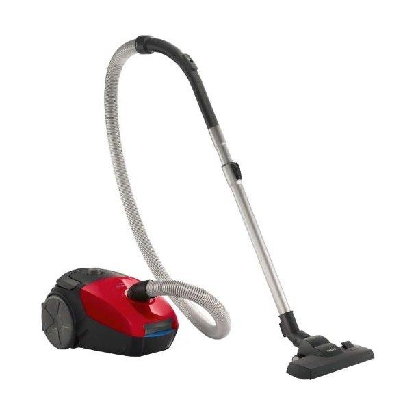 مكنسة كهربائية باور جو من فيليبس، قدرة 1800 واط، سعة 3 لتر، FC8293- أسود/أحمر