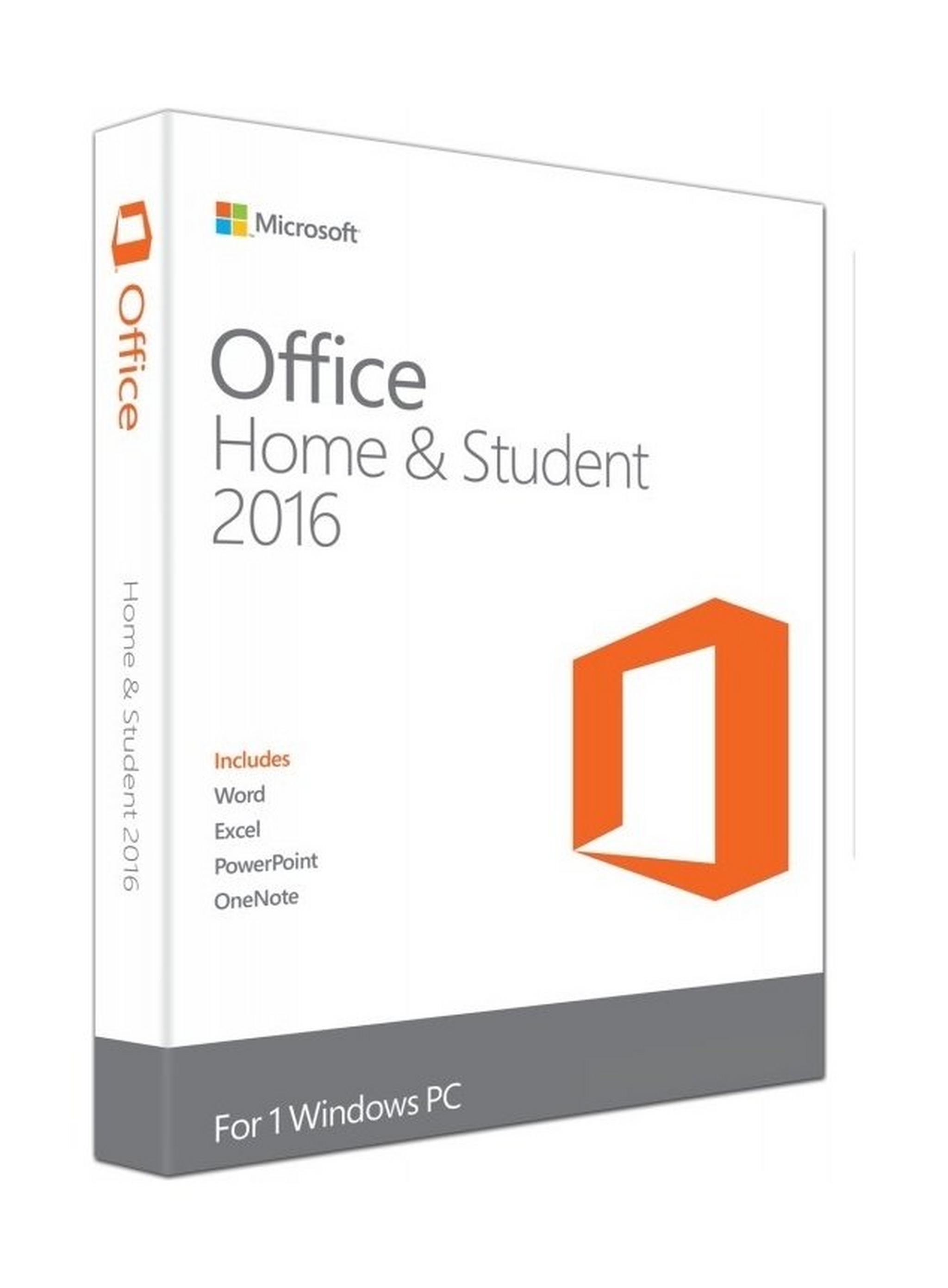 Microsoft Office Home & Student 2016 for Windows PC English - (79G-04604)