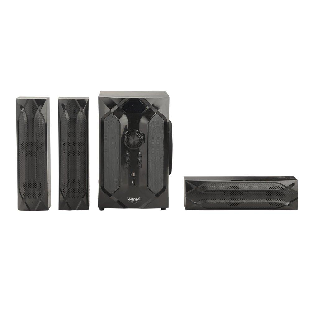Wansa 3.1Ch 100W FM USB Mini Multimedia System (TK-881)