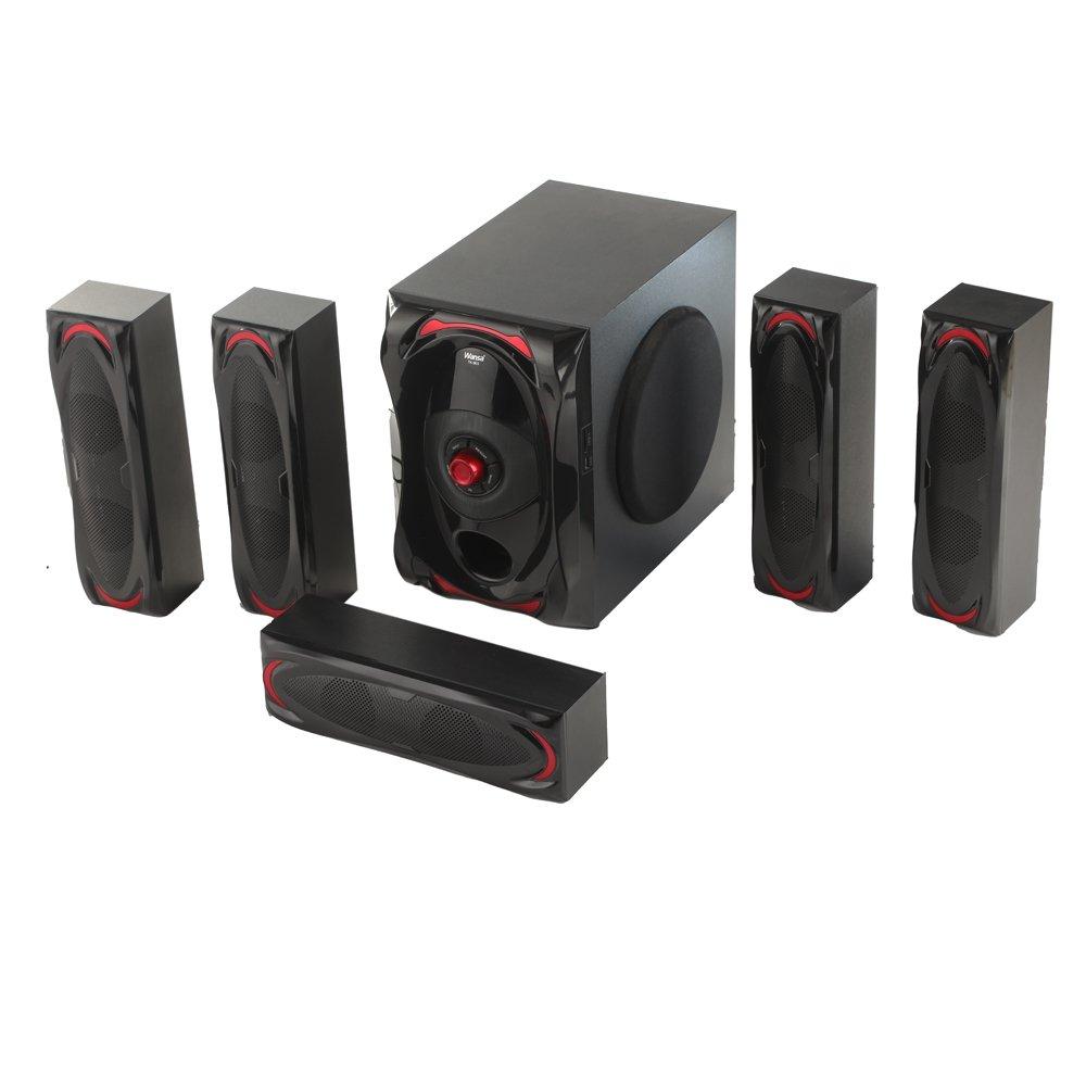 نظام وانسا ميني للوسائط المتعددة إف إم يو إس بي ٥,١ قناة بقوة ١٣٠ واط (TK-903)