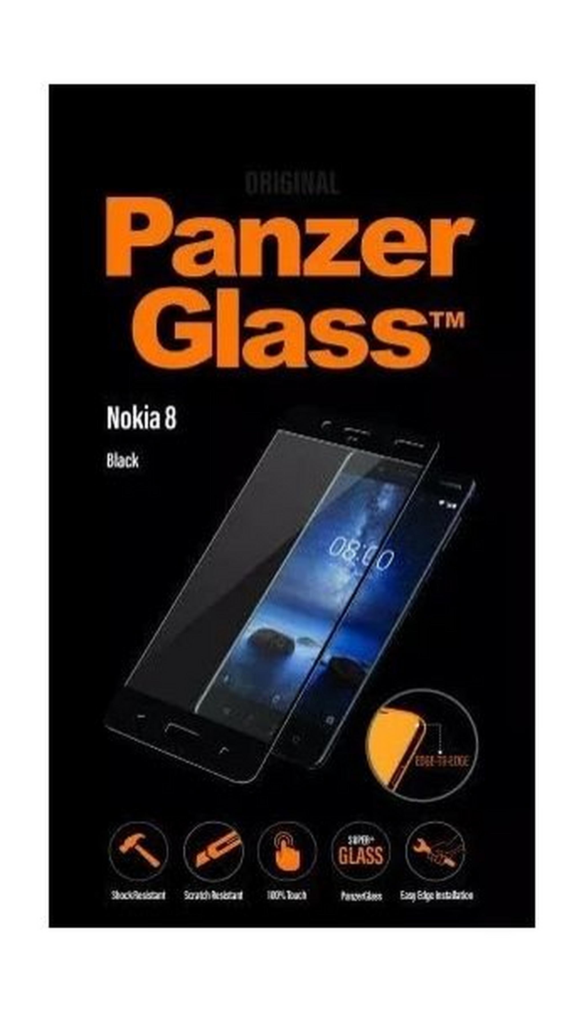 Panzer Glass Premium Screen Protector For Nokia 8 (6757) - Black