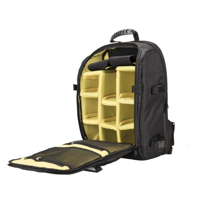 حقيبة الظهر لكاميرات دي إس إل آر من إي كيو (CNL009) - أسود