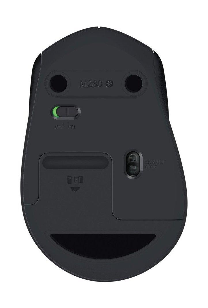 Logitech M280 USB Wireless Mouse (910-004287) - Black
