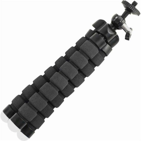 Bower Compact Selfie BendiPod With Remote - Black