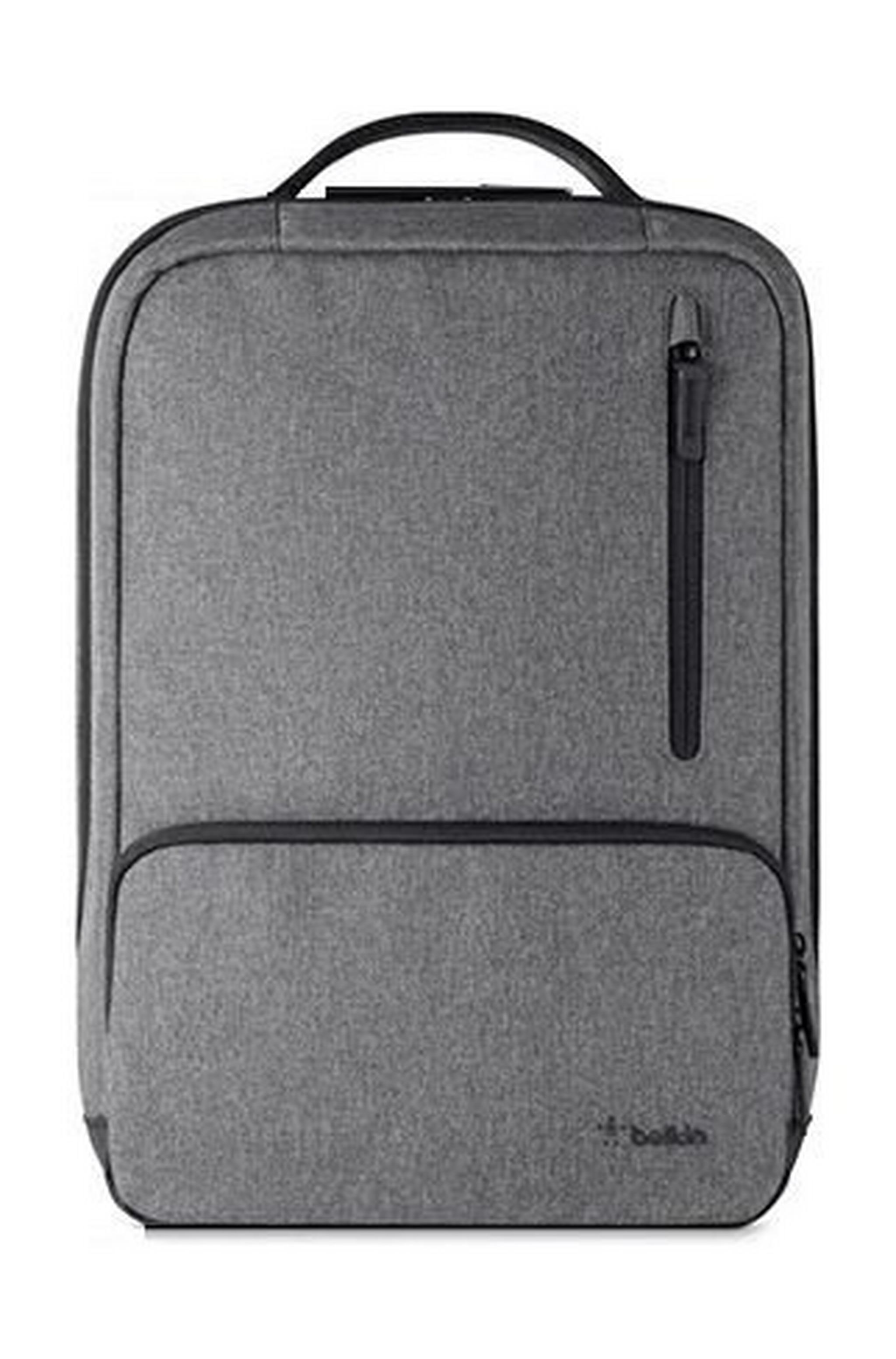 Belkin Classic Pro Backpack For Up To 15.6 Laptop (F8N900BTBLK) - Grey